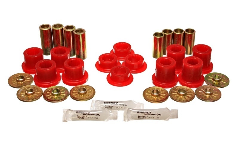 Energy Suspension 92-02 Dodge Viper Red Front Control Arm Bushing Set Energy Suspension 92-02 Dodge Viper Red Front Control Arm Bushing Set