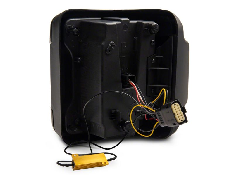 Raxiom 18-23 Jeep Wrangler JL Axial Series Carver LED Tail Lights- Blk Housing (Smoked Lens) Raxiom 18-23 Jeep Wrangler JL Axial Series Carver LED Tail Lights- Blk Housing (Smoked Lens)