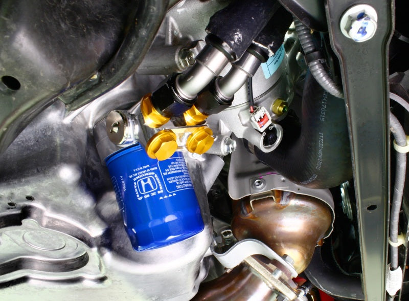 Perrin 17-19 Honda Civic Type R Oil Cooler Kit Perrin 17-19 Honda Civic Type R Oil Cooler Kit