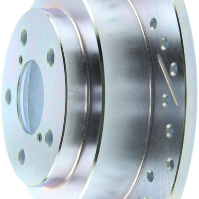 StopTech Select Sport 98-08 Subaru Forester Slotted and Drilled Right Rear Rotor