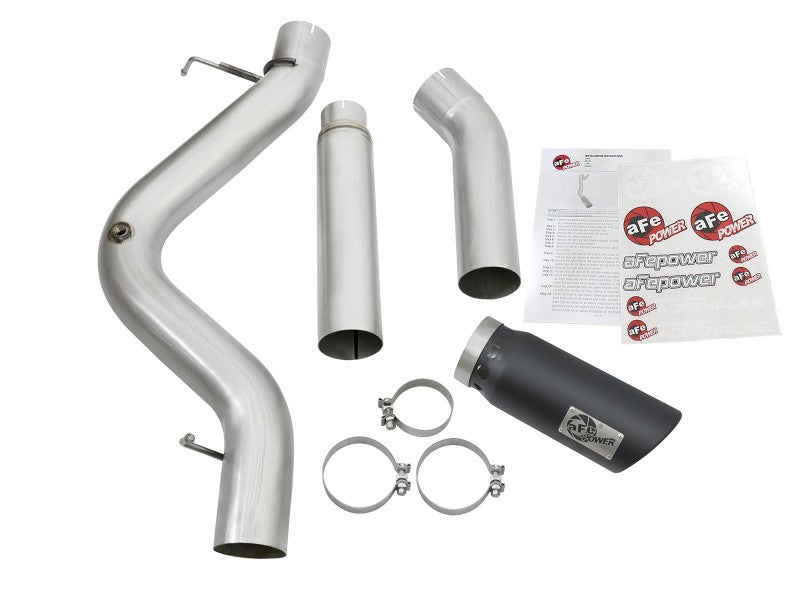 aFe Atlas Exhaust 5in DPF-Back Aluminized Steel w/ Black Tips 16-17 GM Diesel Truck V8-6.6L (td) aFe Atlas Exhaust 5in DPF-Back Aluminized Steel w/ Black Tips 16-17 GM Diesel Truck V8-6.6L (td)