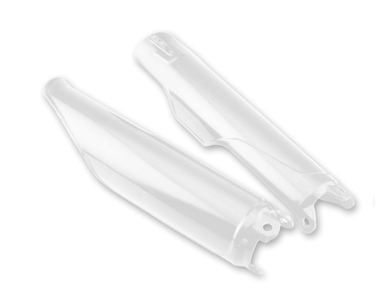 Cycra 02-18 Honda CR125R-450RX Fork Guards - White Cycra 02-18 Honda CR125R-450RX Fork Guards - White