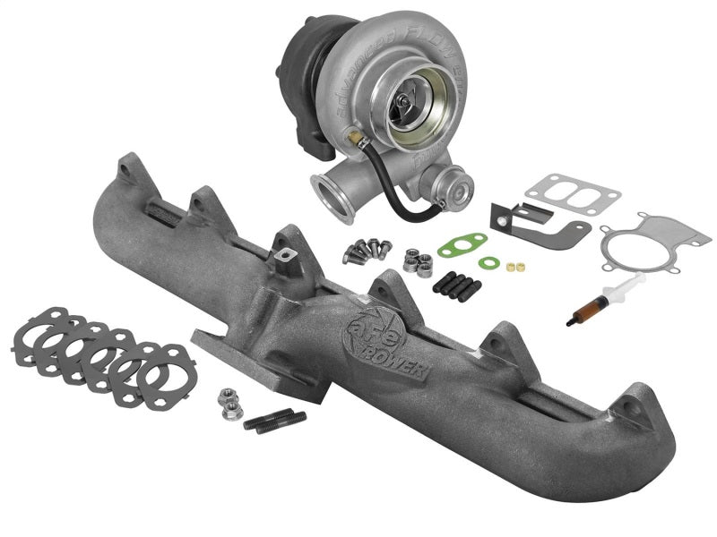 aFe Power Bladerunner Turbocharger w/ Exhaust Manifold  98.5-02 Dodge Diesel Trucks L6-5.9 (td) aFe Power Bladerunner Turbocharger w/ Exhaust Manifold  98.5-02 Dodge Diesel Trucks L6-5.9 (td)