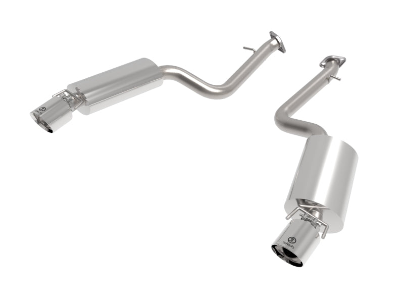 aFe Lexus IS350 14-22 V6-3.5L Takeda Axle-Back Exhaust System- Polished Tip aFe Lexus IS350 14-22 V6-3.5L Takeda Axle-Back Exhaust System- Polished Tip