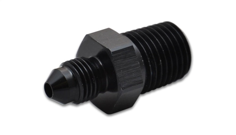Vibrant Straight Adapter Fitting Size -3AN x 1/4in NPT Vibrant Straight Adapter Fitting Size -3AN x 1/4in NPT