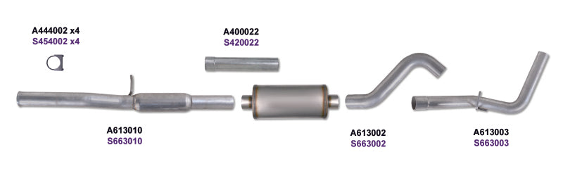 Diamond Eye KIT 3in CB DUAL GAS SS CHEVY/GM 4.8L 5.3L 1500 Diamond Eye KIT 3in CB DUAL GAS SS CHEVY/GM 4.8L 5.3L 1500