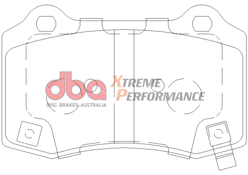 DBA 2010 Camaro SS XP650 Rear Brake Pads DBA 2010 Camaro SS XP650 Rear Brake Pads