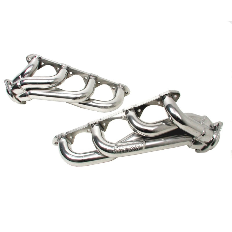 BBK 79-93 Mustang 351 Swap Shorty Unequal Length Exhaust Headers - 1-5/8 Silver Ceramic BBK 79-93 Mustang 351 Swap Shorty Unequal Length Exhaust Headers - 1-5/8 Silver Ceramic