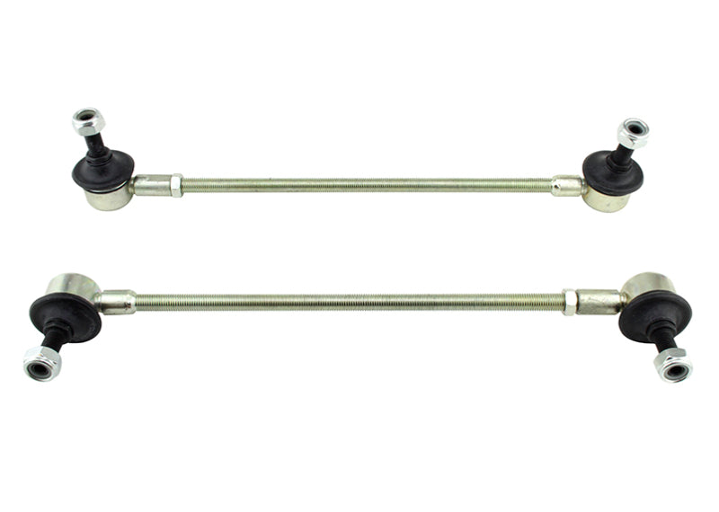Whiteline Plus 06/97-02 Daewoo Nubira J100 4cyl Front Sway Bar Link Assembly (ball/ball link) Whiteline Plus 06/97-02 Daewoo Nubira J100 4cyl Front Sway Bar Link Assembly (ball/ball link)
