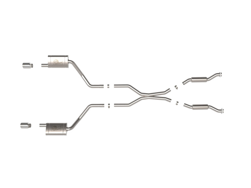 aFe 11-21 Dodge Durango V6-3.6L/V8-5.7L MACH Force-Xp 304 SS Cat-Back Exhaust System w/ Polished Tip aFe 11-21 Dodge Durango V6-3.6L/V8-5.7L MACH Force-Xp 304 SS Cat-Back Exhaust System w/ Polished Tip