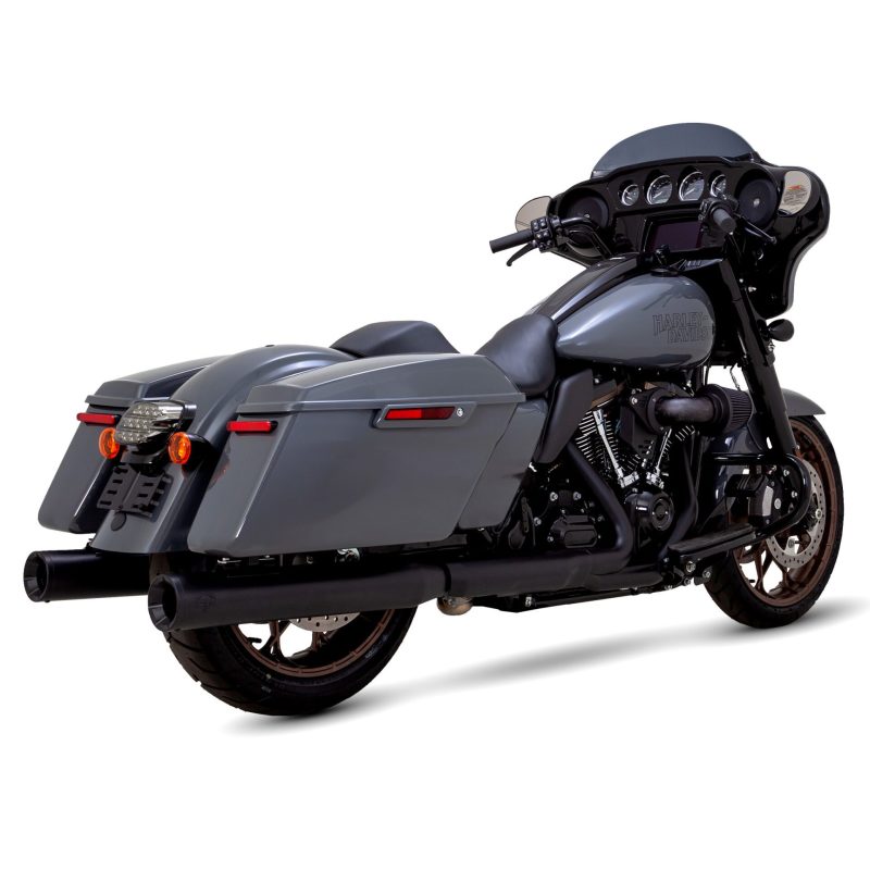 Vance & Hines HD Dresser 17-22 Eliminator 400 Black Slip-On Exhaust Vance & Hines HD Dresser 17-22 Eliminator 400 Black Slip-On Exhaust