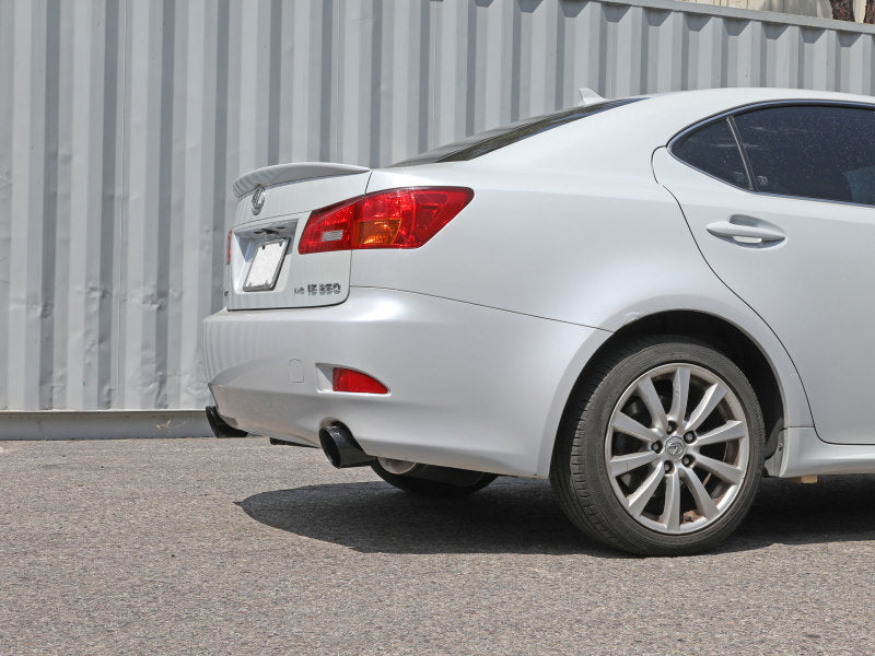 aFe POWER Takeda 06-13 Lexus IS250/IS350 SS Axle-Back Exhaust w/ Black Tips aFe POWER Takeda 06-13 Lexus IS250/IS350 SS Axle-Back Exhaust w/ Black Tips
