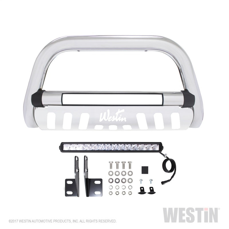 Westin 2007-2018 Toyota Tundra Ultimate LED Bull Bar - Chrome Westin 2007-2018 Toyota Tundra Ultimate LED Bull Bar - Chrome