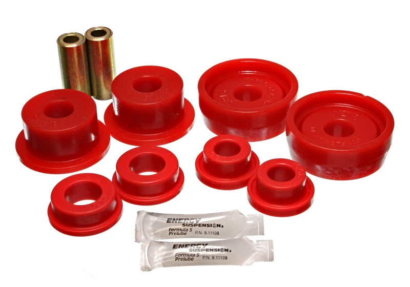 Energy Suspension 84-87 Honda Civic/CRX Red Rear Control Arm Bushing Set (Includes Trailing Arm Bush Energy Suspension 84-87 Honda Civic/CRX Red Rear Control Arm Bushing Set (Includes Trailing Arm Bush