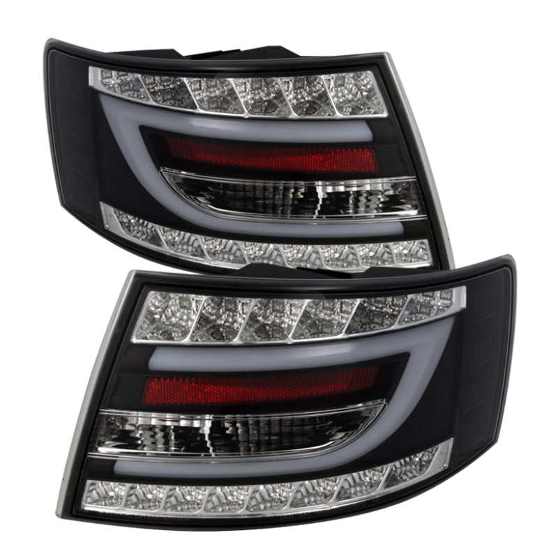 Spyder Audi A6 05-08 4Dr Sedan( not fit Quattro) Light Bar LED Tail Lights Blk ALT-YD-AA605-LBLED-BK Spyder Audi A6 05-08 4Dr Sedan( not fit Quattro) Light Bar LED Tail Lights Blk ALT-YD-AA605-LBLED-BK