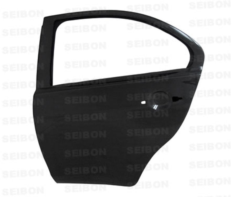 Seibon 08-09 Mitsubishi Evo X Carbon Fiber Rear Doors Seibon 08-09 Mitsubishi Evo X Carbon Fiber Rear Doors