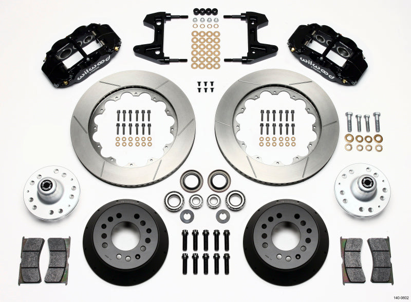 Wilwood Narrow Superlite 6R Front Hub Kit 14.00in 74-80 Pinto/Mustang II Disc Spindle only Wilwood Narrow Superlite 6R Front Hub Kit 14.00in 74-80 Pinto/Mustang II Disc Spindle only