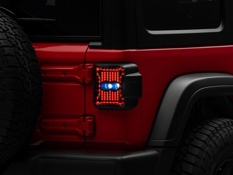 Raxiom 18-23 Jeep Wrangler JL Axial Series Linear LED Tail Lights- Blk Housing (Smoked Lens) Raxiom 18-23 Jeep Wrangler JL Axial Series Linear LED Tail Lights- Blk Housing (Smoked Lens)