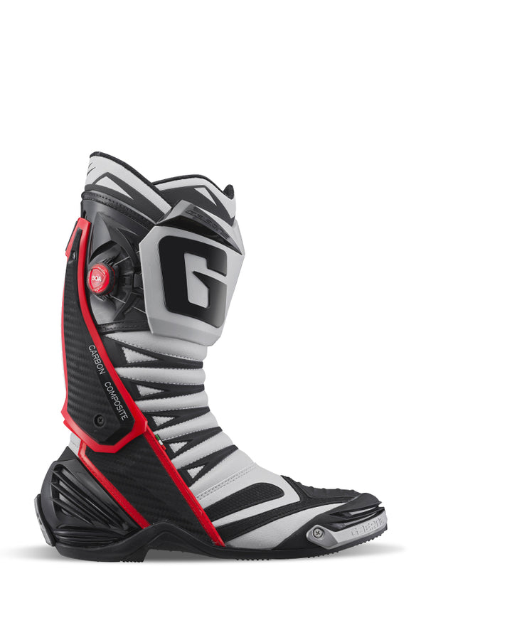 Gaerne GP 1 Evo Boot Nardo Grey/Red Size - 12 Gaerne GP 1 Evo Boot Nardo Grey/Red Size - 12