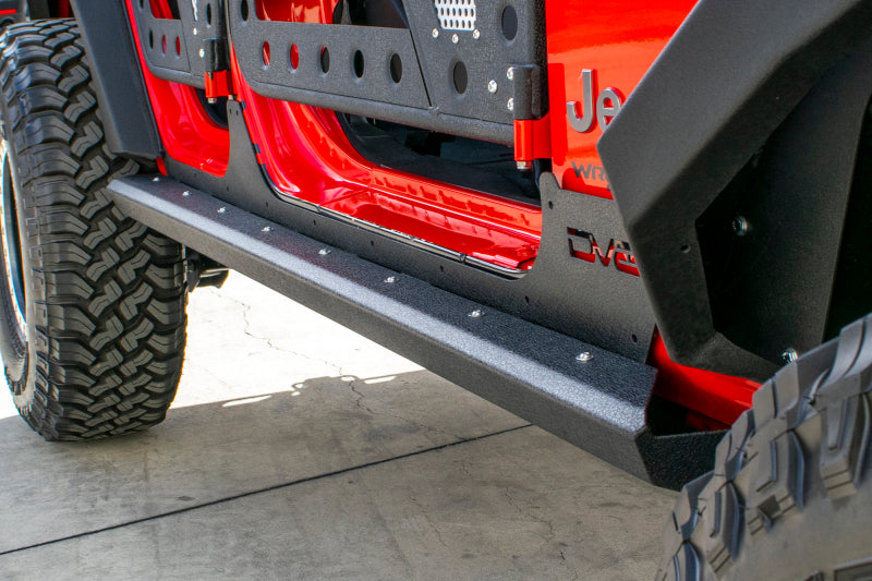 DV8 Offroad 2007-2018 Jeep Wrangler JK (4-door) Frame Mounted Sliders DV8 Offroad 2007-2018 Jeep Wrangler JK (4-door) Frame Mounted Sliders