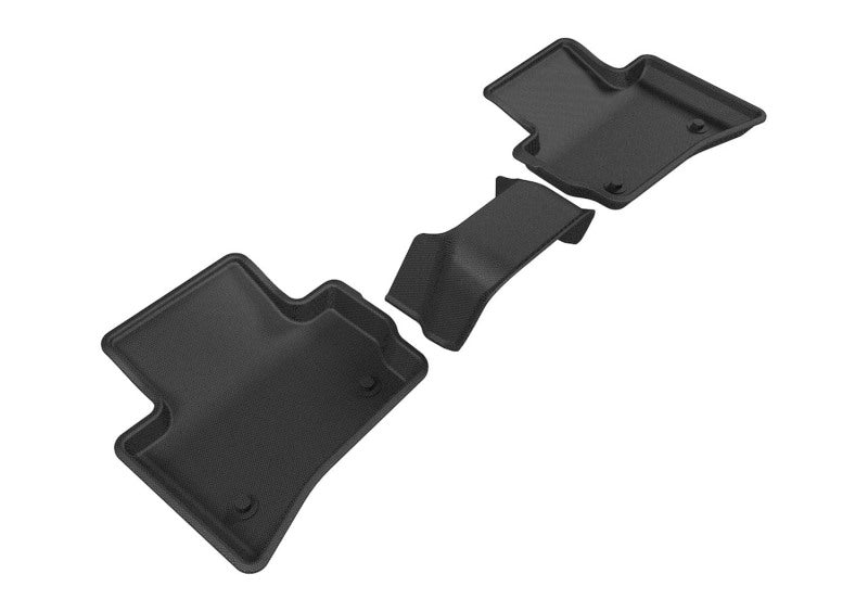 3D MAXpider 2017-2020 Jaguar/Land Rover F-Pace/Range Rover Velar Kagu 2nd Row Floormats - Black 3D MAXpider 2017-2020 Jaguar/Land Rover F-Pace/Range Rover Velar Kagu 2nd Row Floormats - Black