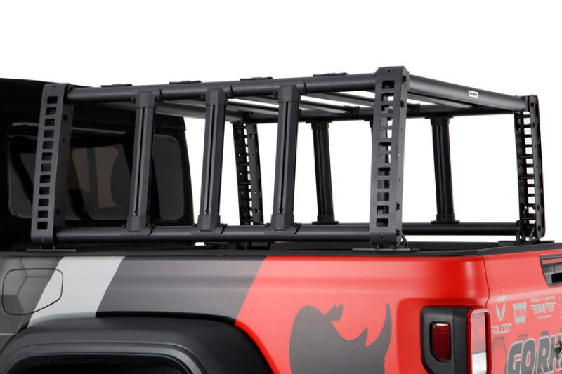 Go Rhino 19-21 Jeep Gladiator XRS Overland Xtreme Rack - Black Go Rhino 19-21 Jeep Gladiator XRS Overland Xtreme Rack - Black