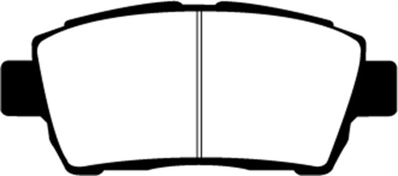 EBC 11-15 Scion IQ 1.3 Yellowstuff Front Brake Pads EBC 11-15 Scion IQ 1.3 Yellowstuff Front Brake Pads