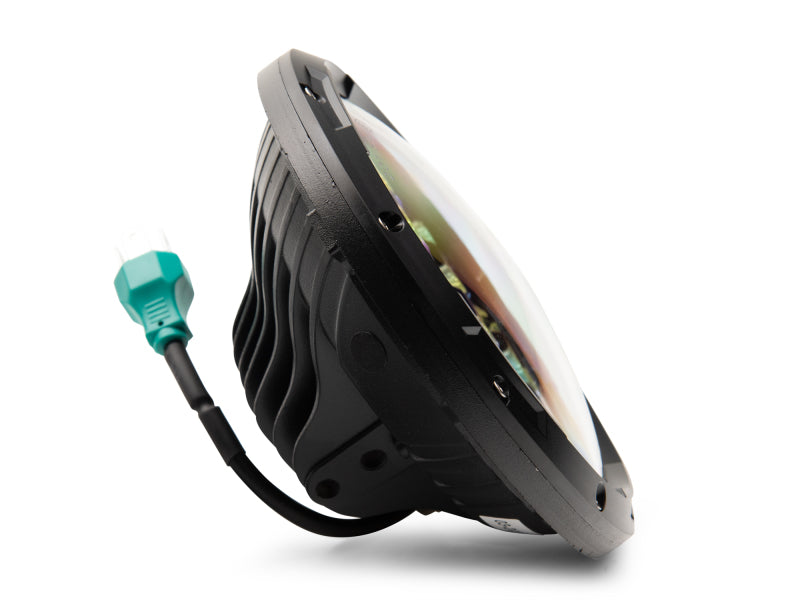 Raxiom 97-18 Jeep Wrangler TJ/JK Axial Series 13-LED Headlights- Black Housing (Clear Lens) Raxiom 97-18 Jeep Wrangler TJ/JK Axial Series 13-LED Headlights- Black Housing (Clear Lens)