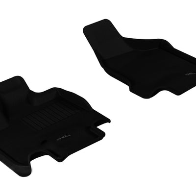 3D MAXpider 2008-2019 Dodge Grand Caravan Kagu 1st Row Floormat - Black