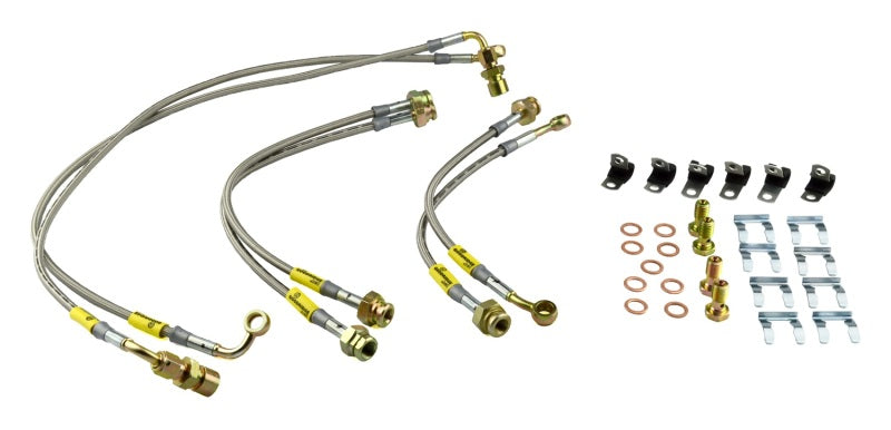 Goodridge 00-06 Chevrolet Tahoe (Rear Disc w/ Stabila Trak) Stainless Steel Brake Line Kit Goodridge 00-06 Chevrolet Tahoe (Rear Disc w/ Stabila Trak) Stainless Steel Brake Line Kit