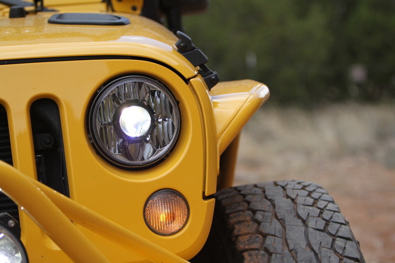 KC HiLiTES 07-18 Jeep JK (Not for Rubicon/Sahara) 7in. Gravity LED Pro DOT Headlight (Pair Pack Sys) KC HiLiTES 07-18 Jeep JK (Not for Rubicon/Sahara) 7in. Gravity LED Pro DOT Headlight (Pair Pack Sys)