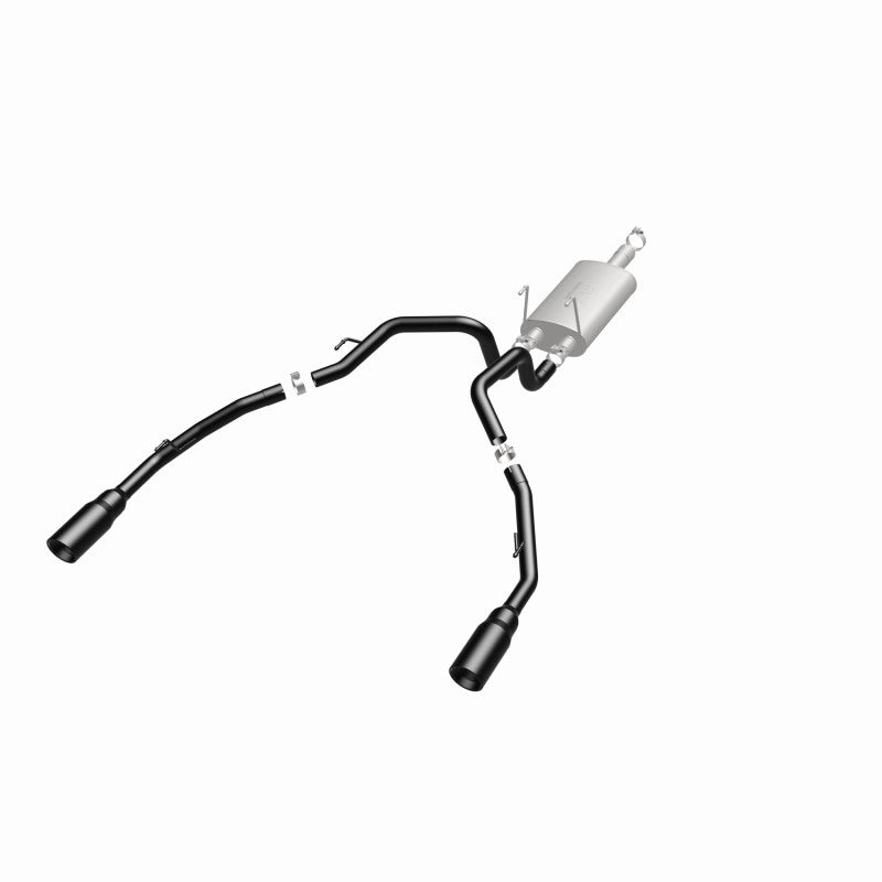 Magnaflow 09-15 Dodge Ram 1500 V8 Dual Spilt Rear Exit Black Stainless C/B Perf Exhaust Magnaflow 09-15 Dodge Ram 1500 V8 Dual Spilt Rear Exit Black Stainless C/B Perf Exhaust