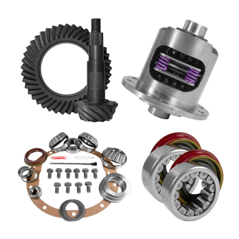 Yukon 8.6in GM 3.73 Rear Ring & Pinion Install Kit 30 Spline Positraction Axle Bearings and Seals Yukon 8.6in GM 3.73 Rear Ring & Pinion Install Kit 30 Spline Positraction Axle Bearings and Seals