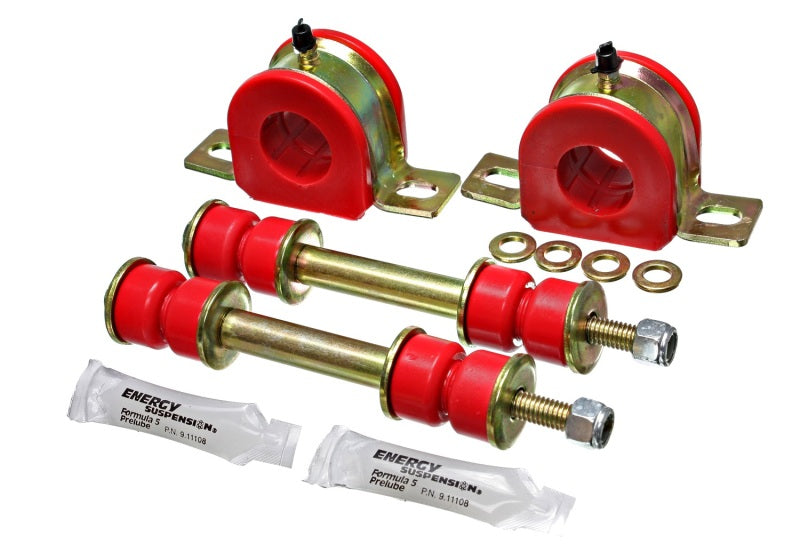 Energy Suspension 85-89 Ford Astro Van 2WD 1-1/4in Front Sway Bar Bushing Set - Red Energy Suspension 85-89 Ford Astro Van 2WD 1-1/4in Front Sway Bar Bushing Set - Red