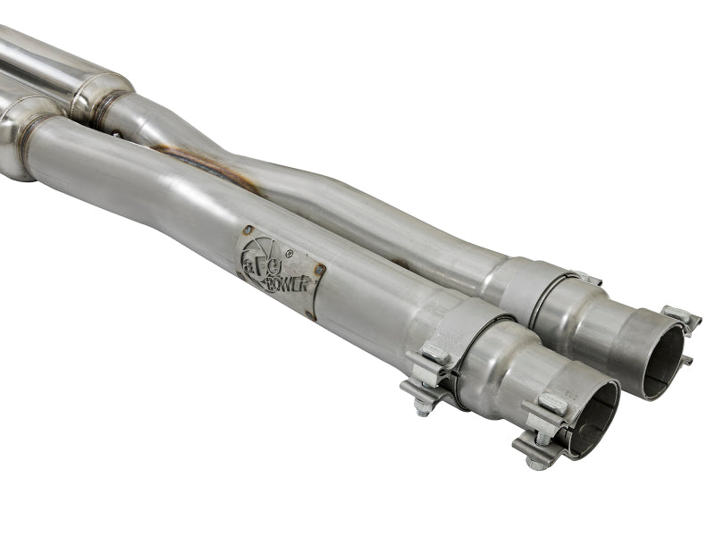 aFe 20-22 Audi RS6 Avant V8 4L (tt) MACH Force-Xp 3in to 2.5in 304 SS Cat-Back Exhaust w/ Black Tip aFe 20-22 Audi RS6 Avant V8 4L (tt) MACH Force-Xp 3in to 2.5in 304 SS Cat-Back Exhaust w/ Black Tip