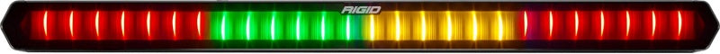 Rigid Industries 28in Chase Light Bar Universal - Rear Facing 27 Mode 5 Color LED Light Bar Rigid Industries 28in Chase Light Bar Universal - Rear Facing 27 Mode 5 Color LED Light Bar