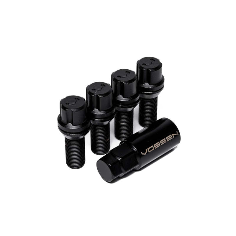 Vossen 30mm Lock Bolt - 14x1.5 - 17mm Hex - Cone Seat - Black (Set of 4) Vossen 30mm Lock Bolt - 14x1.5 - 17mm Hex - Cone Seat - Black (Set of 4)