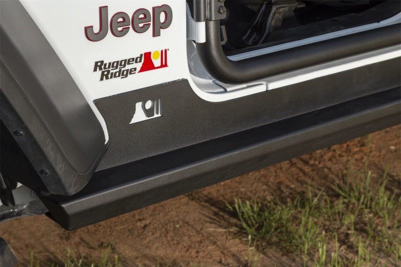 Rugged Ridge XHD Rock Sliders 18-20 Jeep Wrangler JL 4 Door Rugged Ridge XHD Rock Sliders 18-20 Jeep Wrangler JL 4 Door