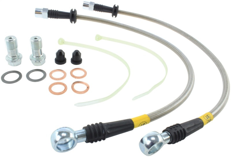 StopTech 02-03 Mini & Mini S Rear Stainless Steel Brake Line Kit StopTech 02-03 Mini & Mini S Rear Stainless Steel Brake Line Kit