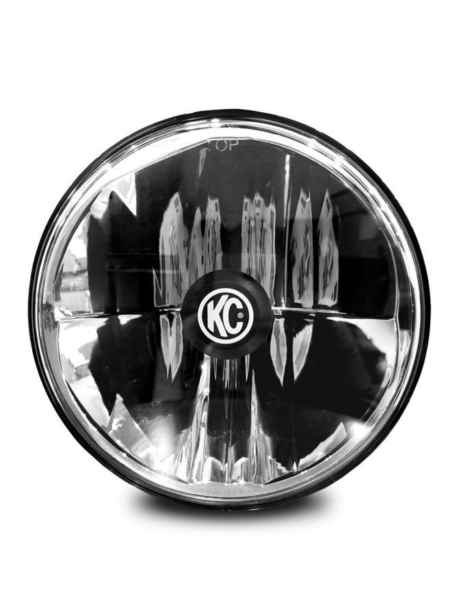 KC HiLiTES 07-18 Jeep JK 7in. Gravity LED DOT Approved Replacement Headlight (Single) KC HiLiTES 07-18 Jeep JK 7in. Gravity LED DOT Approved Replacement Headlight (Single)