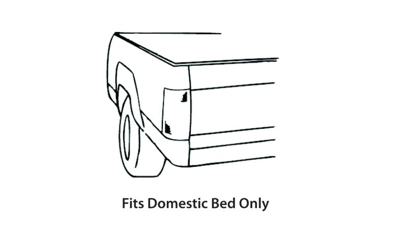 Bushwacker 84-88 Toyota Extend-A-Fender Style Flares 4pc Compatible w/ Domestic Bed - Black Bushwacker 84-88 Toyota Extend-A-Fender Style Flares 4pc Compatible w/ Domestic Bed - Black