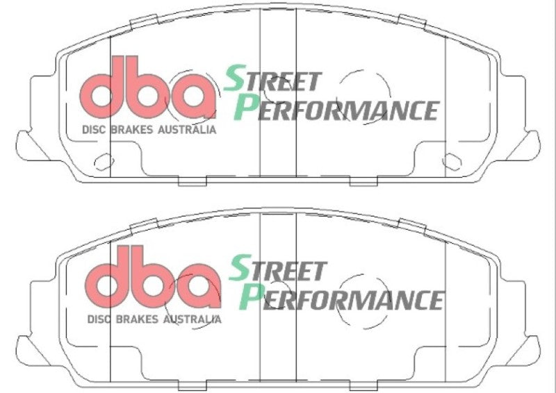 DBA 08-09 Pontiac G8 3.6 Base/6.0 SP500 Front Brake Pads DBA 08-09 Pontiac G8 3.6 Base/6.0 SP500 Front Brake Pads