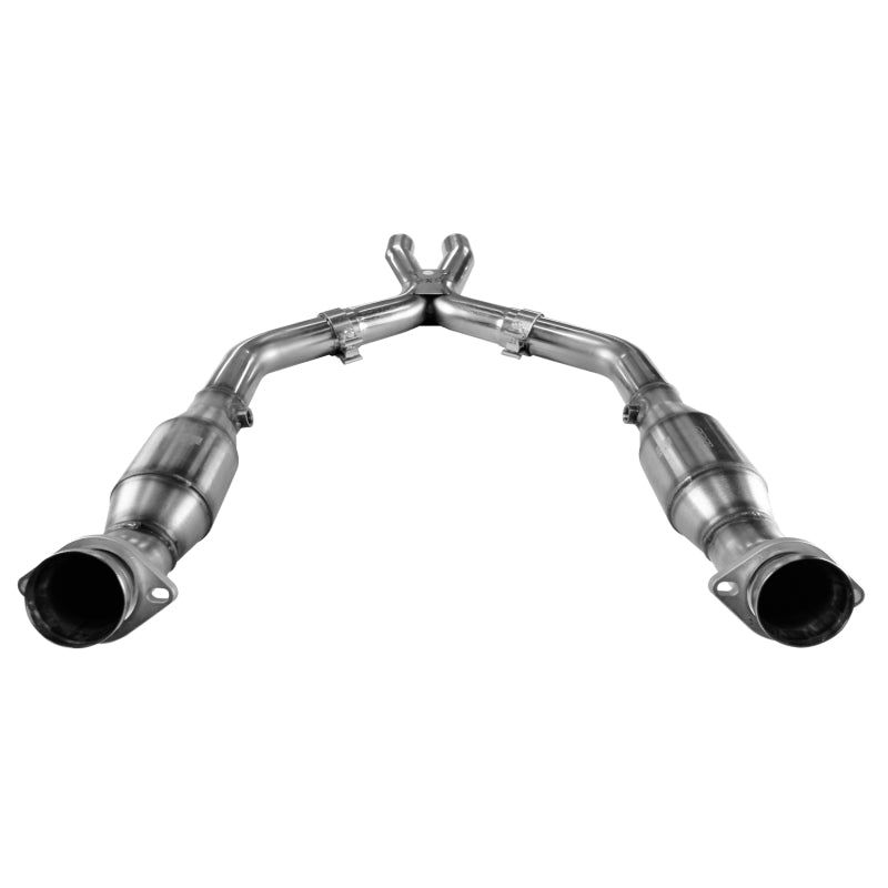 Kooks 05-10 Ford Mustang GT 4.6L 3V Auto/Manual 3in x 2 1/2in OEM Exhaust GREEN Cat X Pipe Kooks 05-10 Ford Mustang GT 4.6L 3V Auto/Manual 3in x 2 1/2in OEM Exhaust GREEN Cat X Pipe