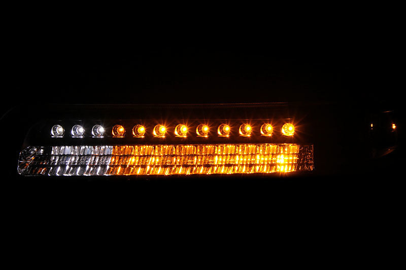 ANZO 1999-2002 Chevrolet Silverado 1500 LED Parking Lights Black w/ Amber Reflector ANZO 1999-2002 Chevrolet Silverado 1500 LED Parking Lights Black w/ Amber Reflector