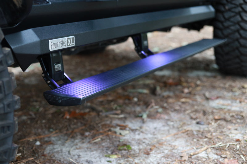 AMP Research 2007-2017 Toyota Tundra Extended Crew Cab (Plug N Play) PowerStep XL - Black AMP Research 2007-2017 Toyota Tundra Extended Crew Cab (Plug N Play) PowerStep XL - Black