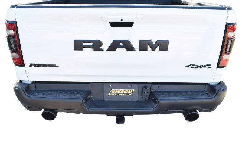 Gibson 2021+ Ford Bronco 4-DR 2.7L 4WD 2.5in Black Elite Cat-Back Dual Split Exhaust - Stainless Gibson 2021+ Ford Bronco 4-DR 2.7L 4WD 2.5in Black Elite Cat-Back Dual Split Exhaust - Stainless