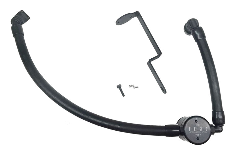 J&L 17-19 Ford Fusion Sport 2.7L Passenger Side Oil Separator 3.0 - Black Anodized J&L 17-19 Ford Fusion Sport 2.7L Passenger Side Oil Separator 3.0 - Black Anodized