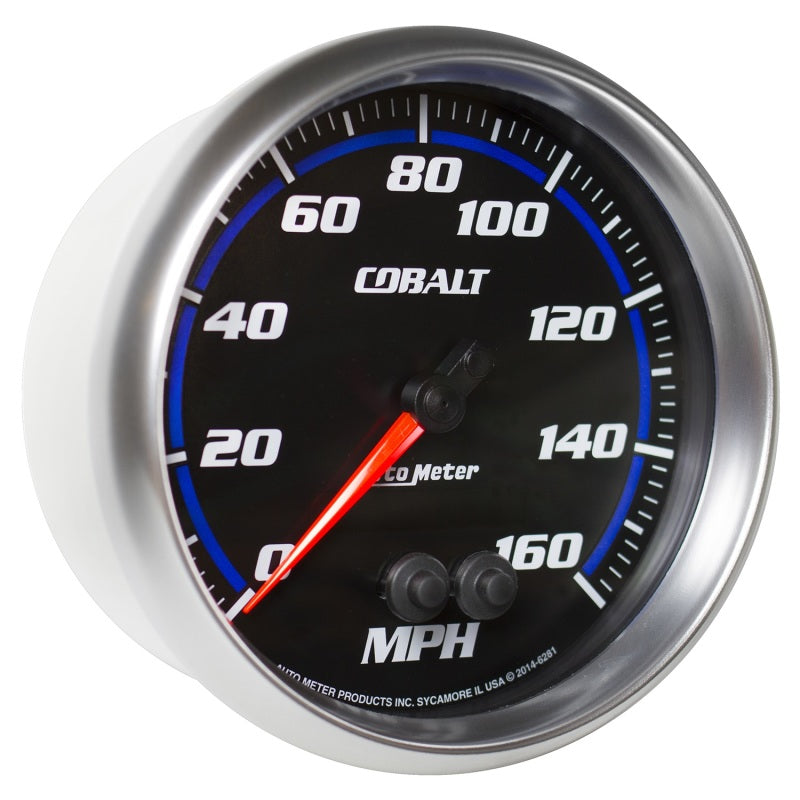 Autometer Cobalt 5in 0-140MPH In-Dash Electronic GPS Programmable Speedometer Autometer Cobalt 5in 0-140MPH In-Dash Electronic GPS Programmable Speedometer