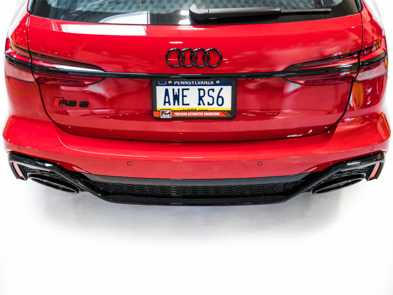 AWE Tuning 21-23 Audi C8 RS6/RS7 SwitchPath Cat-back Exhaust - Diamond Black Tips AWE Tuning 21-23 Audi C8 RS6/RS7 SwitchPath Cat-back Exhaust - Diamond Black Tips