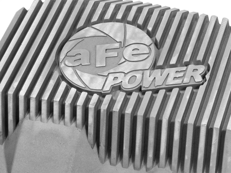 afe Front Differential Cover (Raw; Street Series); Ford Diesel Trucks 94.5-14 V8-7.3/6.0/6.4/6.7L afe Front Differential Cover (Raw; Street Series); Ford Diesel Trucks 94.5-14 V8-7.3/6.0/6.4/6.7L
